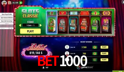Descubra o Mundo do Cassino Online com BET1000